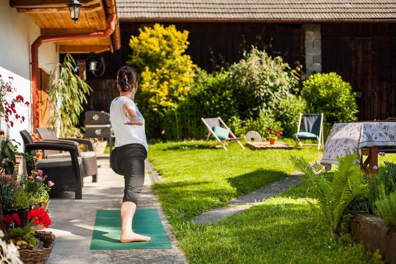 Dom Pod Orzechem Villa Łapczyce Exteriör bild
