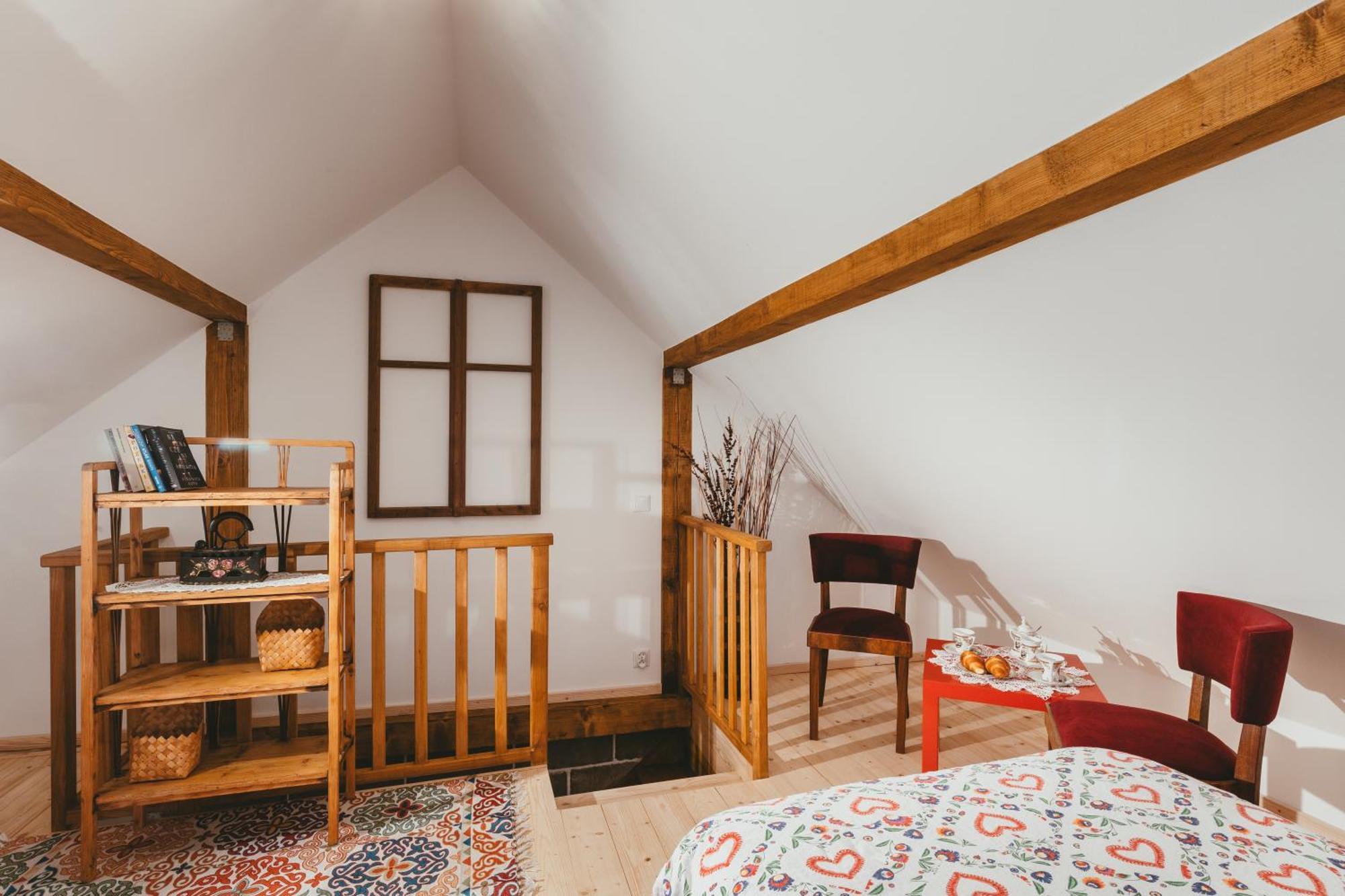 Dom Pod Orzechem Villa Łapczyce Exteriör bild